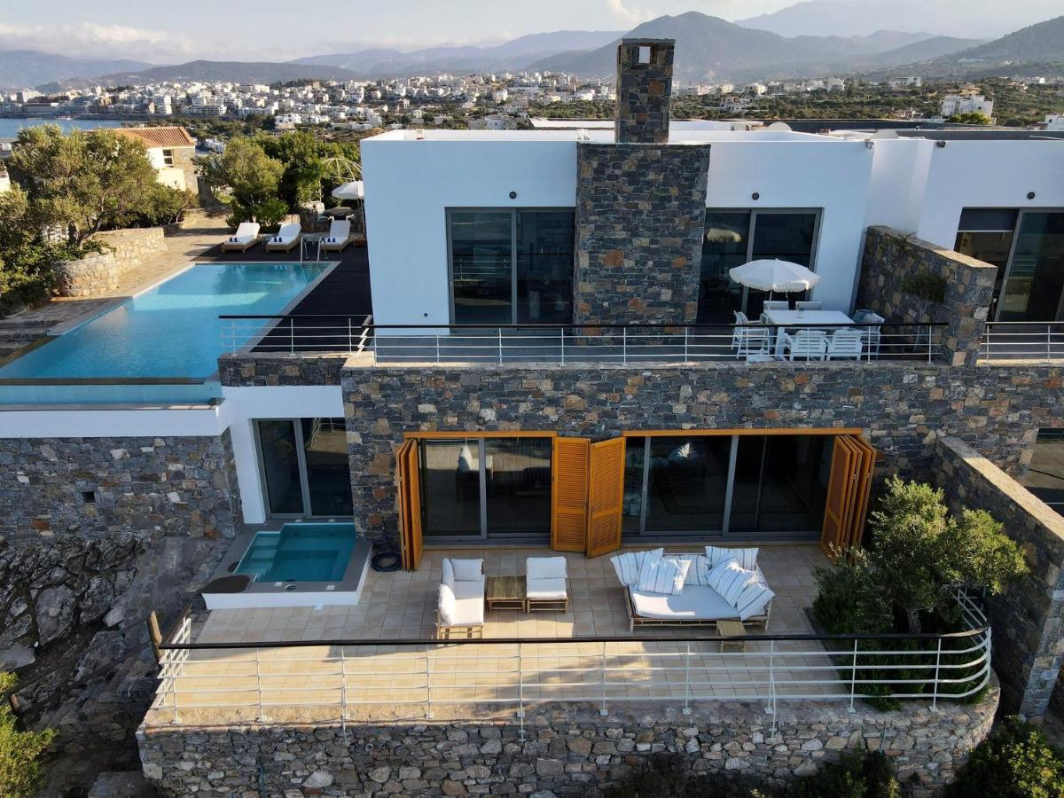 Villa Aiolos: Above The Sea, Within Agios Nikolaos Eksteriør bilde